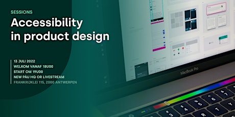 Pàu Sessions: Accessibility  in product design tickets