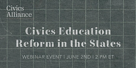 Civics Education Reform in the States tickets