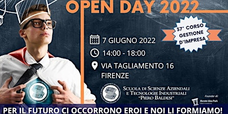 SSATI Open Day Giugno 2022: XXXVII Corso in Gestione d'Impresa biglietti
