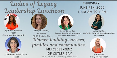 Ladies of Legacy Luncheon - Women building careers, families & communities tickets
