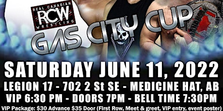 RCW GAS CITY CUP tickets