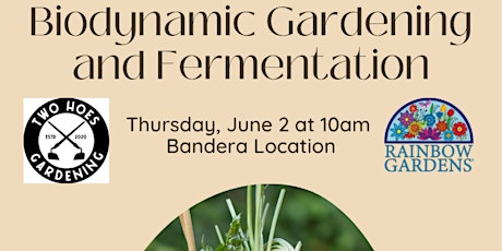 Biodynamic Gardening and Fermentation tickets