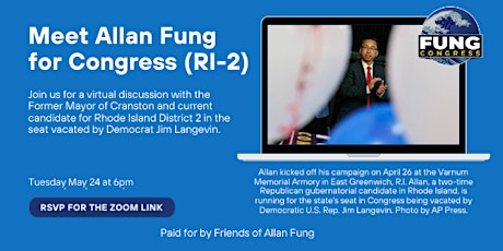 AIB2B Virtual Discussion with Allan Fung for Congress (RI-2) tickets