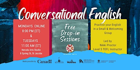 Drop-in English Conversation Class tickets