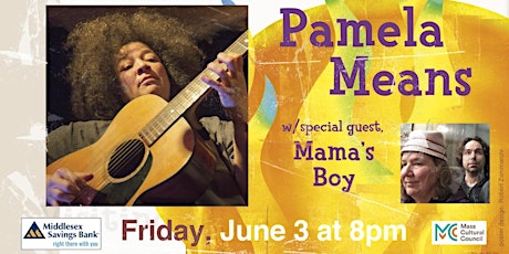 Pamela Means in concert with Mama's Boy tickets
