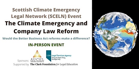 The Climate Emergency and Company Law Reform tickets