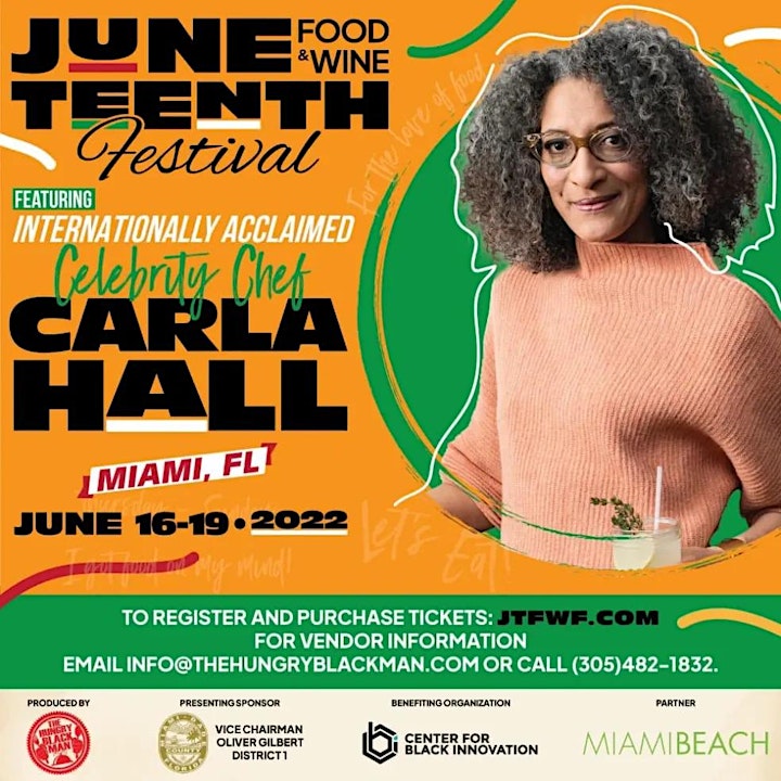 Juneteenth Food and Wine Festival 2022 image