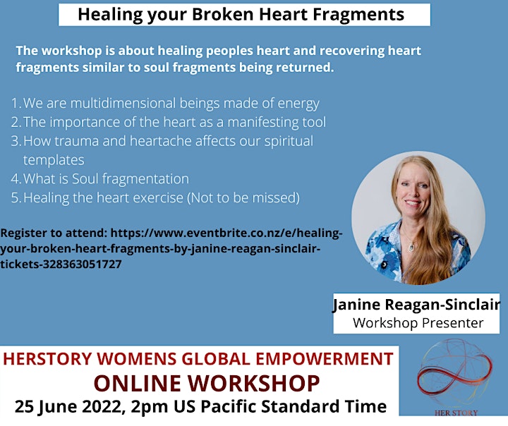 Healing your Broken Heart Fragments by Janine Reagan-Sinclair image