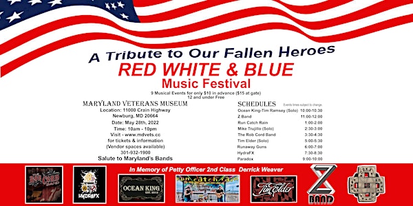 Red, White, and Blue Music Festival