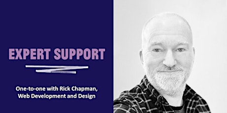 Expert 121 with Rick Chapman, Web development & design tickets
