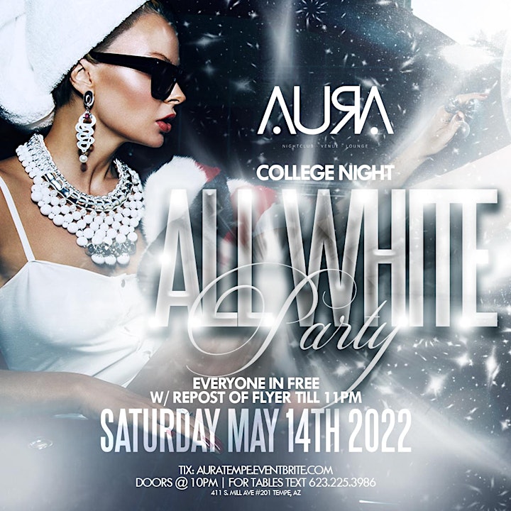 College Night: All White Party image