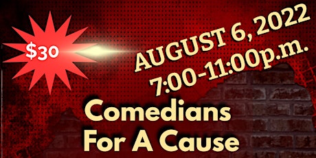 Comedians For A Cause tickets