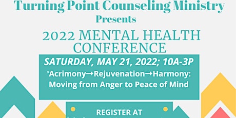 TURNING POINT MENTAL HEALTH CONFERENCE 2022 tickets