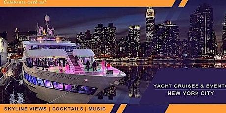 #1 NYC BOAT PARTY YACHT CRUISE | Great Views of  NYC & Statue of Liberty tickets