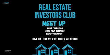 Real Estate Investors Club Meet Up tickets