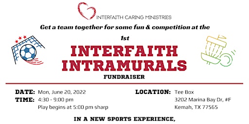 Interfaith Intramurals Fundraiser