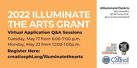 Imagen principal de 2022 Illuminate the Arts Grant Application Q&A Session