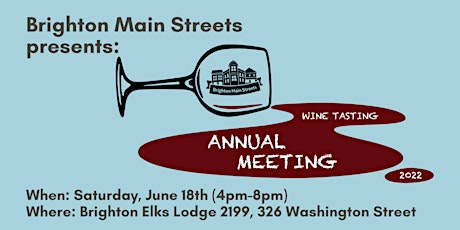 Annual Meeting 2022 - Wine Tasting primary image