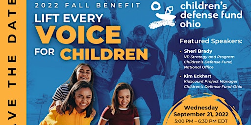 CDF-Ohio 2022 Fall Benefit: Lift Every Voice for Children