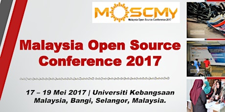 Malaysia Open Source Conference 2017 (MOSC MY 2017) primary image