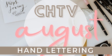 Craft Happy TV August: Back 2 School Hand Lettering