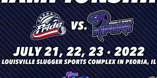 USSSA Pride vs Smash It Sports Vipers at LSSC