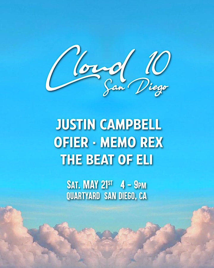 CLOUD 10 with Justin Campbell, Ofier, Memo Rex and The Beat of Eli image