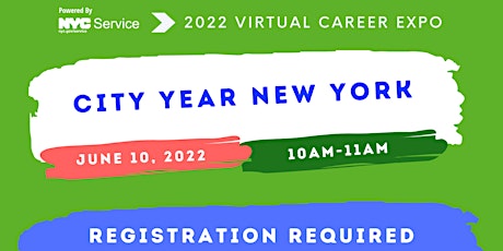 City Year New York - Career Expo 2022 Employer tickets