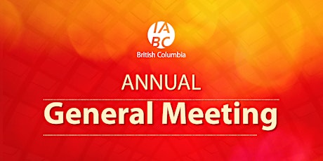 2022 IABC/BC Annual General Meeting tickets