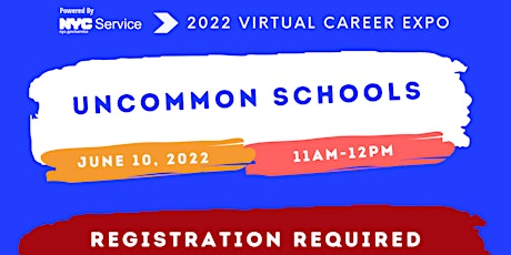 Uncommon Schools - Career Expo 2022 Employer tickets