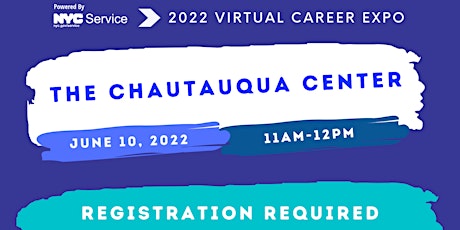 The Chautauqua Center - Career Expo 2022 Employer tickets