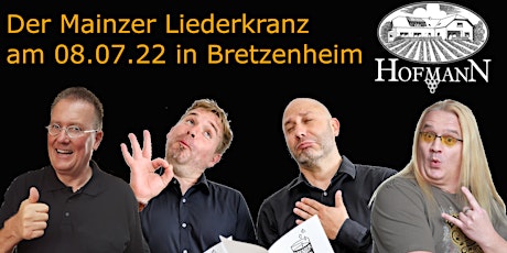 Imagem principal de Mainzer Liederkranz: Weingut Hofmann 08.07.2022 mit Sven und Specki