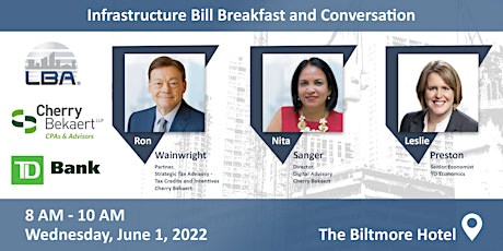 Infrastructure Bill Breakfast & Conversation tickets