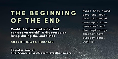 The Beginning Of The End tickets