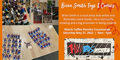 Klatch Coffee Rancho Cucamonga Pop-Up: Brian Smith Toys & Comics primary image