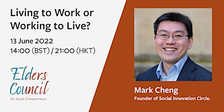 Living to Work or Working to Live? tickets