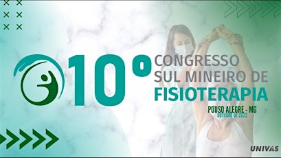 10º Congresso Sul Mineiro de Fisioterapia ingressos