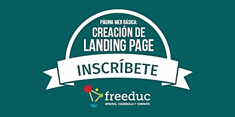 Imagen principal de PÁGINA WEB BÁSICA: CREACIÓN DE UNA LANDING PAGE