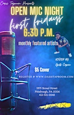 1st Fridays: Open Mic Night at Oasis Hosted by Grits Capone tickets