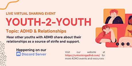 Youth-2-Youth Discord Chat: ADHD and Relationships