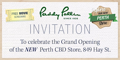 Paddy Pallin Perth Grand Opening