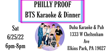 Imagen principal de Philly Proof: BTS Karaoke and Dinner