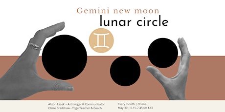 Gemini New Moon Lunar Circle tickets
