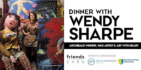 Dinner with Wendy Sharpe tickets