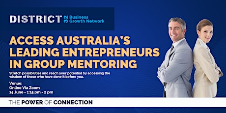 Access Australia’s Leading Entrepreneurs in Group Mentoring  – Tue 14 Jun tickets