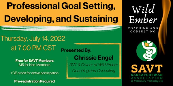 Professional Goal Setting, Developing, and Sustaining