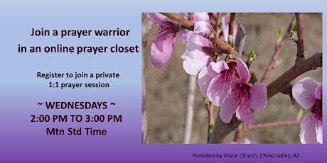 Prayer Closet - Online tickets