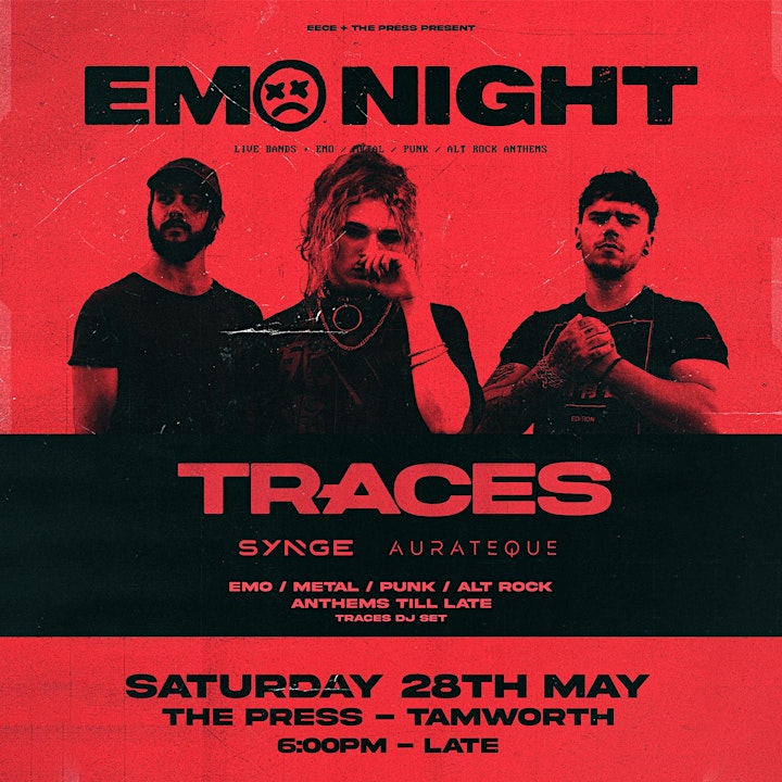 EMO NIGHT: Tamworth with TRACES image