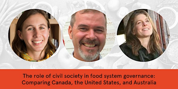 The role of civil society in food system governance