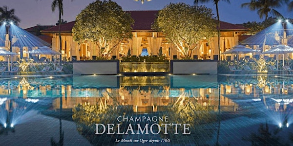 Champagne Delamotte Pool Party